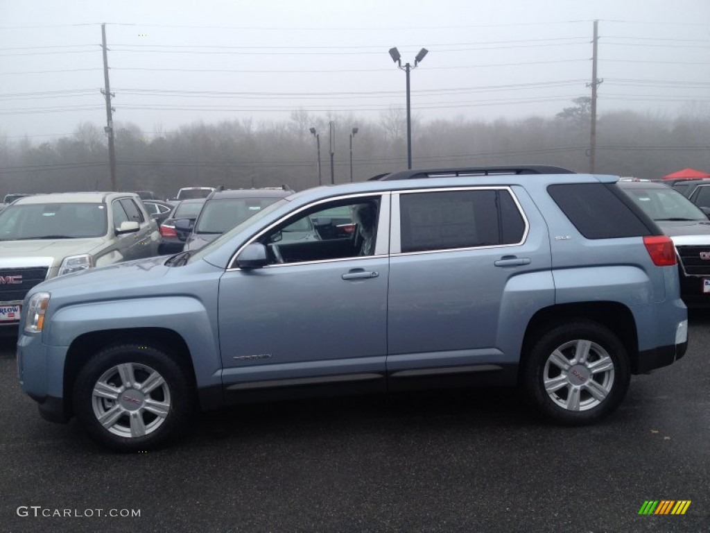 Silver Sky Metallic 2014 GMC Terrain SLE Exterior Photo #90816519