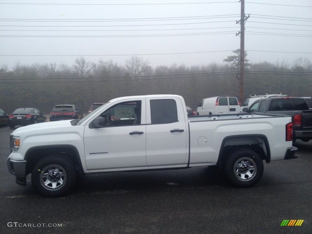 Summit White 2014 GMC Sierra 1500 Double Cab Exterior Photo #90817102