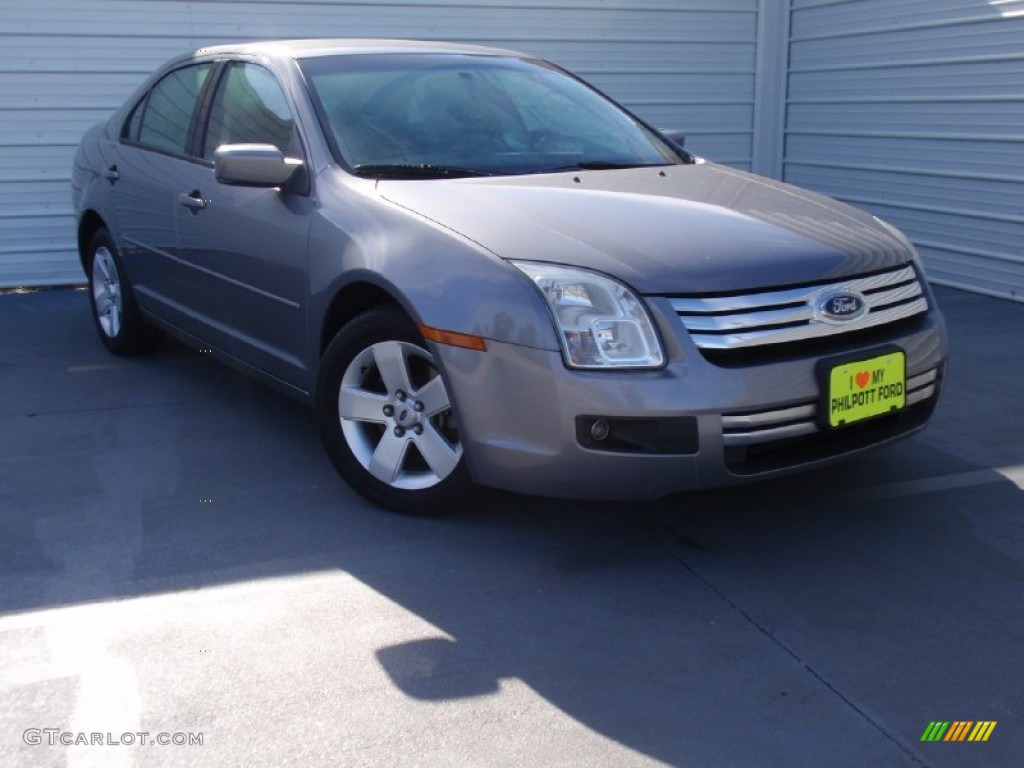 2006 Fusion SE - Tungsten Grey Metallic / Charcoal Black photo #2