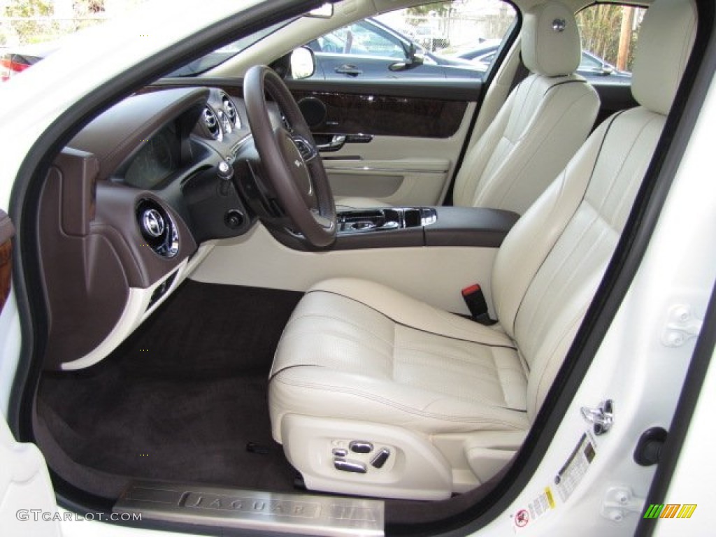 Cashew/Truffle Interior 2013 Jaguar XJ XJ Photo #90818790