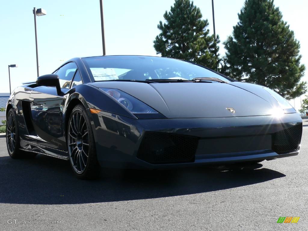 2008 Gallardo Superleggera - Grigio Telesto Metallic (Grey) / Nero Superleggera photo #10