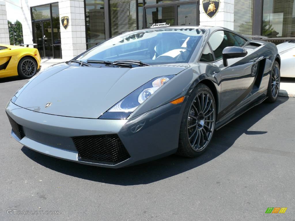 2008 Gallardo Superleggera - Grigio Telesto Metallic (Grey) / Nero Superleggera photo #11