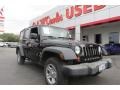 Black 2009 Jeep Wrangler Unlimited X