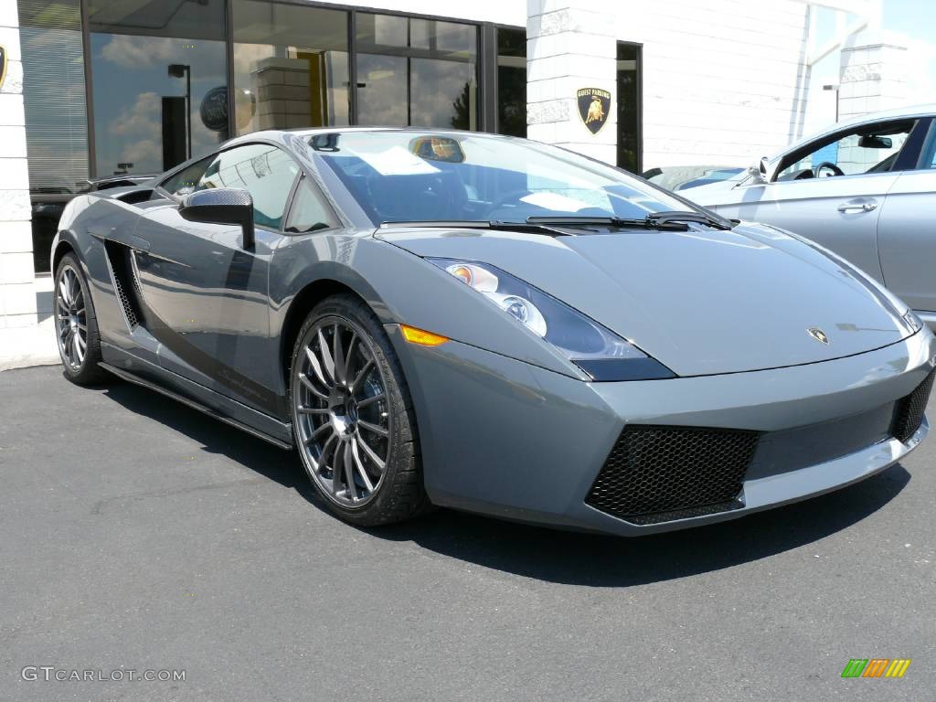 2008 Gallardo Superleggera - Grigio Telesto Metallic (Grey) / Nero Superleggera photo #13