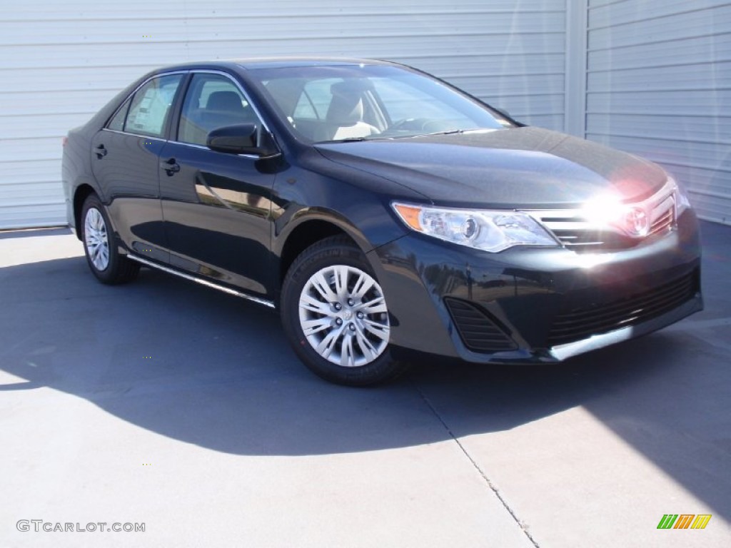 2014 Camry LE - Cosmic Gray Metallic / Ash photo #1