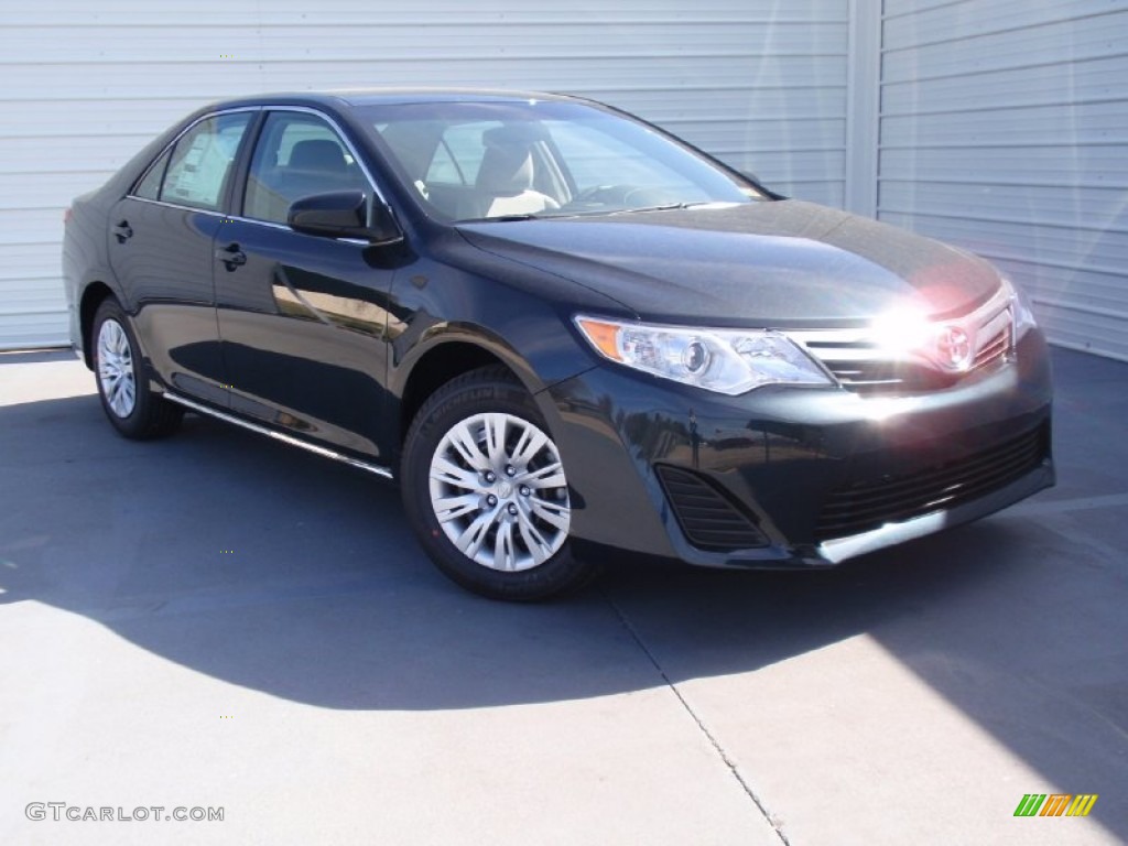 2014 Camry LE - Cosmic Gray Metallic / Ash photo #2