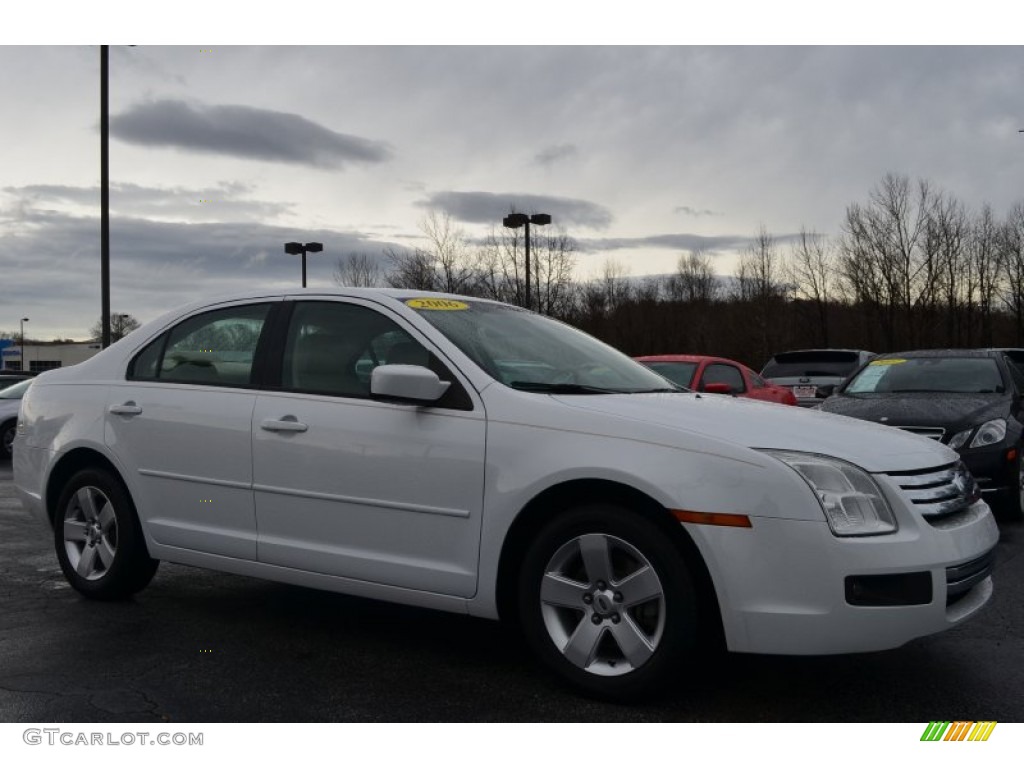 Oxford White Ford Fusion