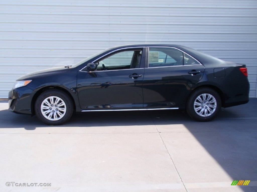 2014 Camry LE - Cosmic Gray Metallic / Ash photo #6
