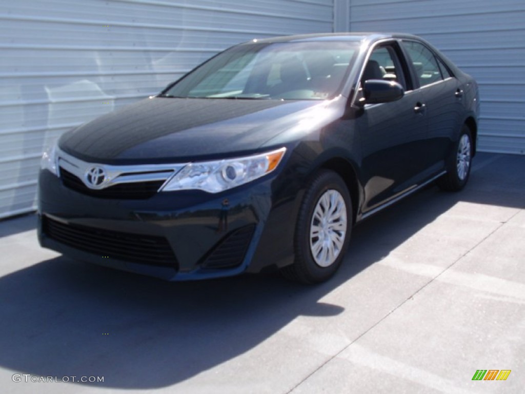2014 Camry LE - Cosmic Gray Metallic / Ash photo #7