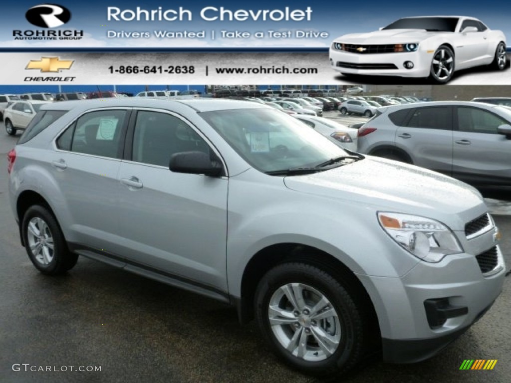 Silver Ice Metallic Chevrolet Equinox