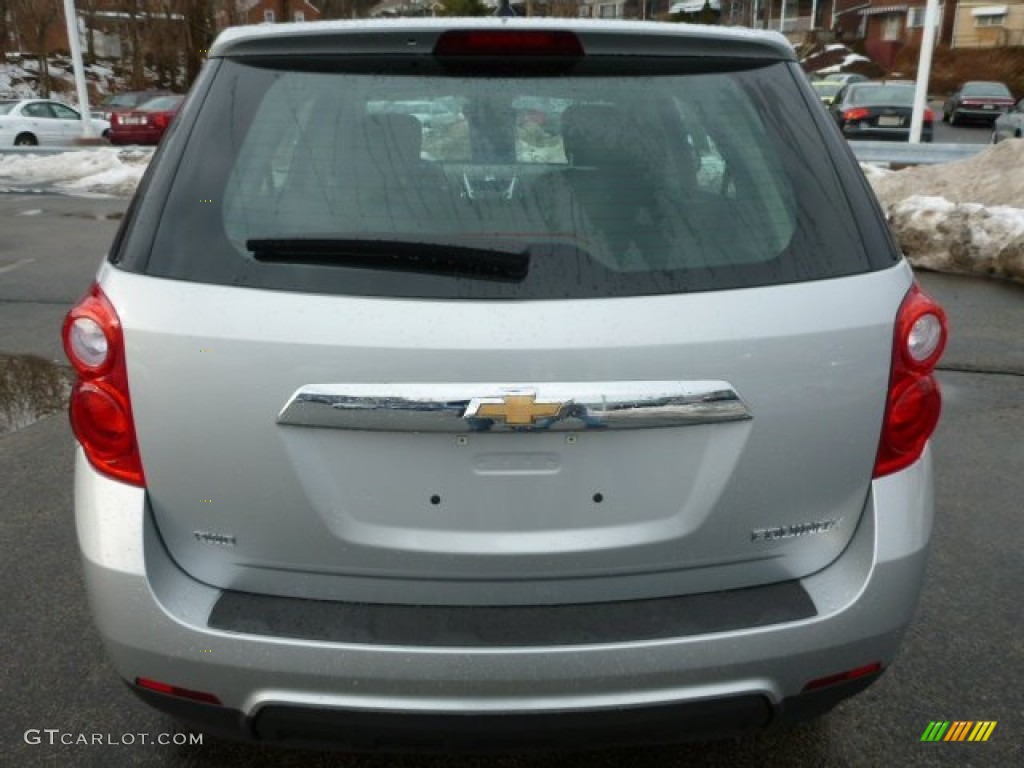 2014 Equinox LS AWD - Silver Ice Metallic / Jet Black photo #4