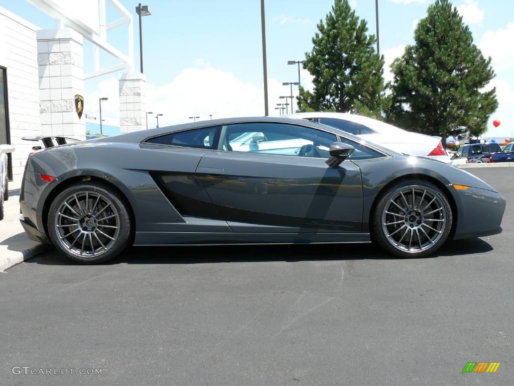 2008 Gallardo Superleggera - Grigio Telesto Metallic (Grey) / Nero Superleggera photo #14