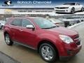 2014 Crystal Red Tintcoat Chevrolet Equinox LT AWD  photo #1