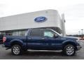 2014 Blue Jeans Ford F150 XLT SuperCrew  photo #2