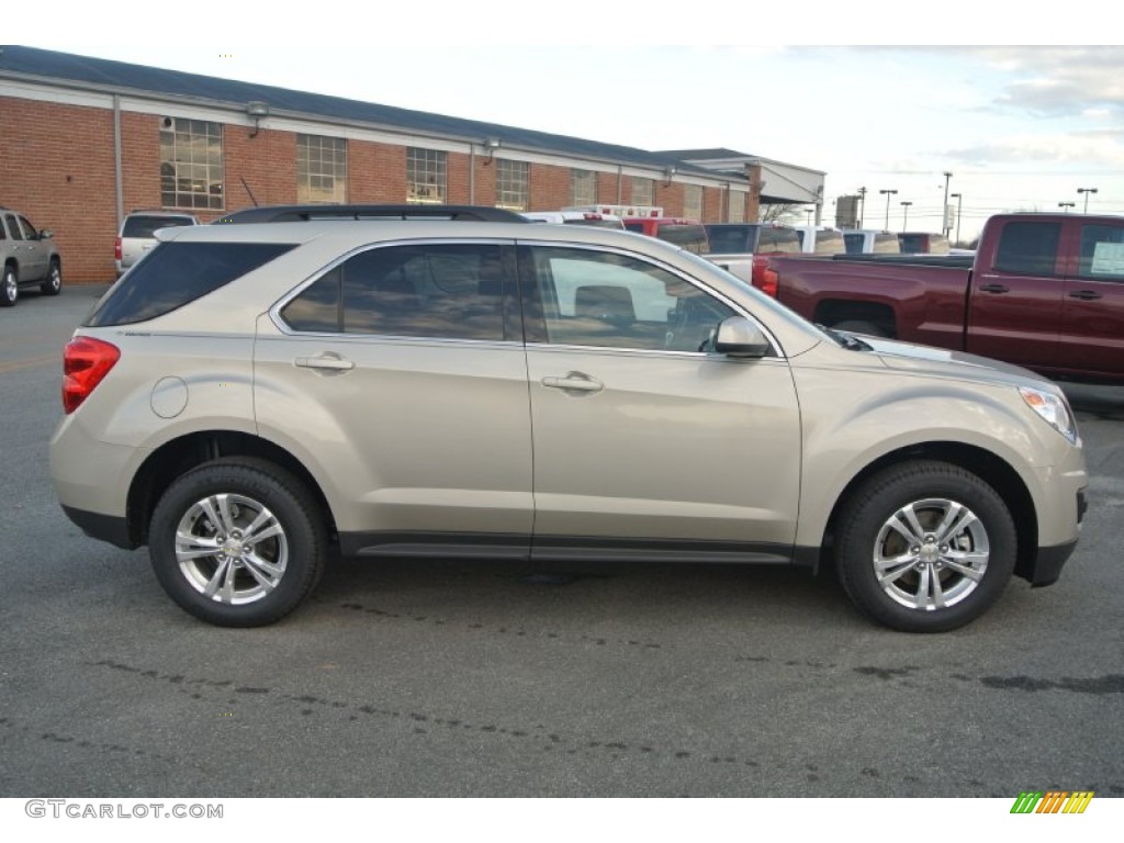 Champagne Silver Metallic 2014 Chevrolet Equinox LT Exterior Photo #90822501