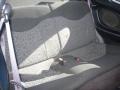 2001 Hyundai Tiburon Black/Gray Interior Rear Seat Photo