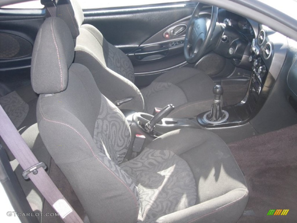 2001 Tiburon  - Nordic White / Black/Gray photo #7