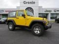 Detonator Yellow - Wrangler X 4x4 Photo No. 1