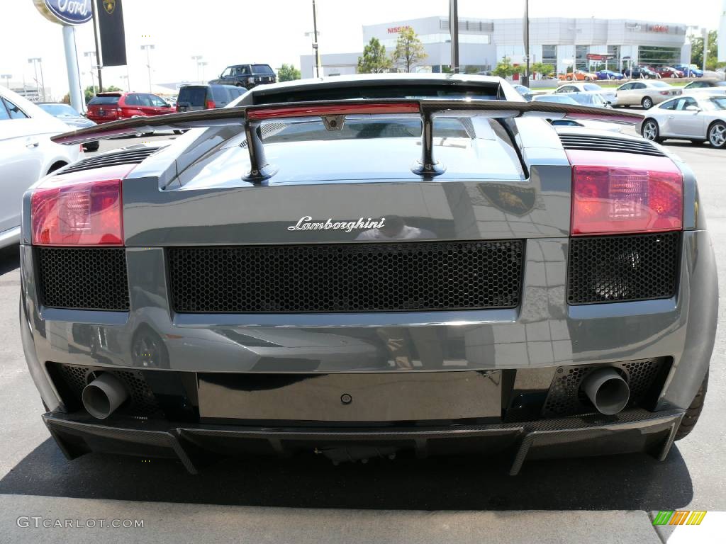 2008 Gallardo Superleggera - Grigio Telesto Metallic (Grey) / Nero Superleggera photo #17