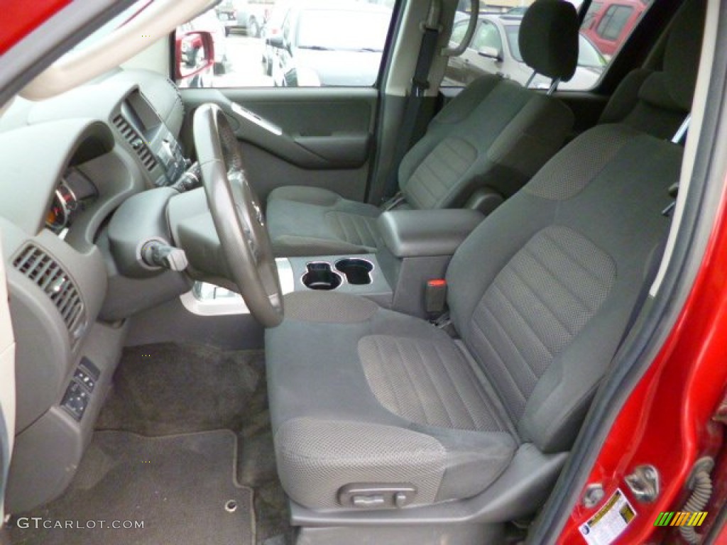 2010 Pathfinder SE 4x4 - Red Brick / Graphite photo #7