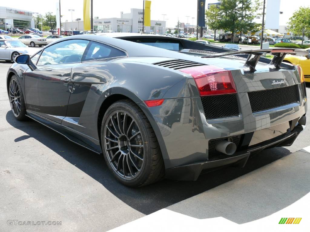 2008 Gallardo Superleggera - Grigio Telesto Metallic (Grey) / Nero Superleggera photo #19