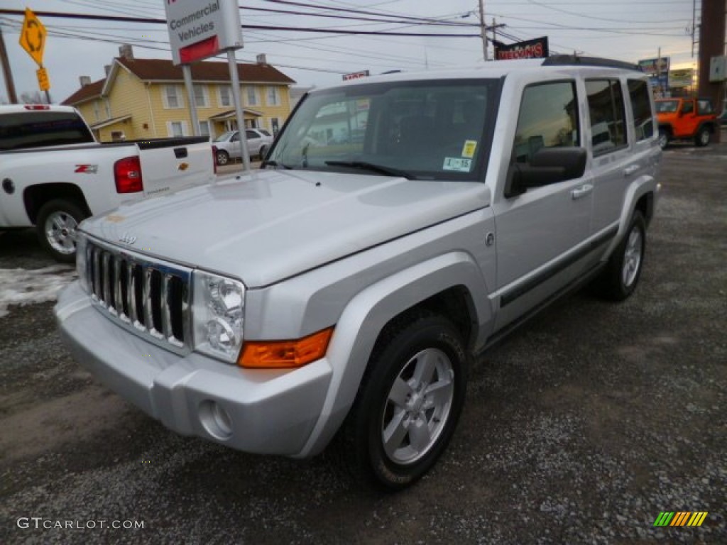 Bright Silver Metallic 2008 Jeep Commander Sport 4x4 Exterior Photo #90824298