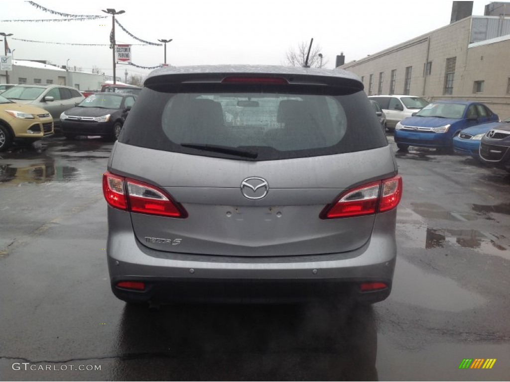 2013 MAZDA5 Touring - Liquid Silver Metallic / Black photo #6