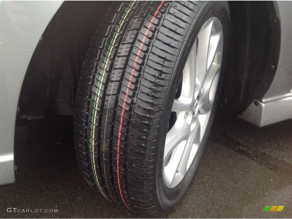 2013 MAZDA5 Touring - Liquid Silver Metallic / Black photo #10