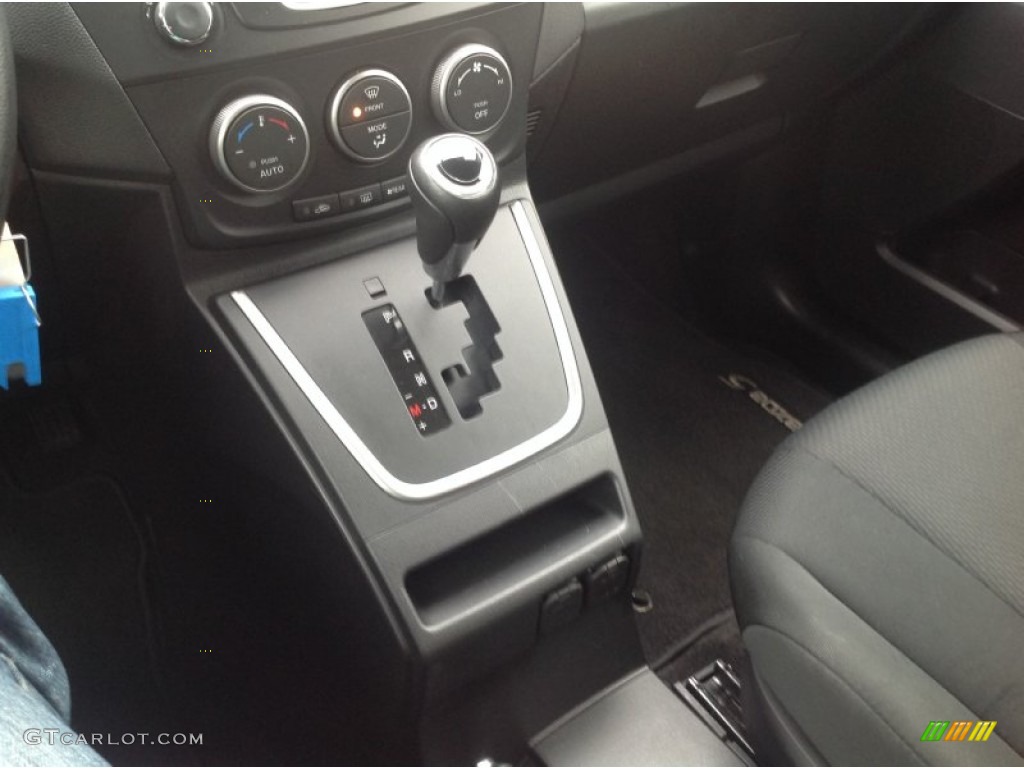 2013 MAZDA5 Touring - Liquid Silver Metallic / Black photo #16