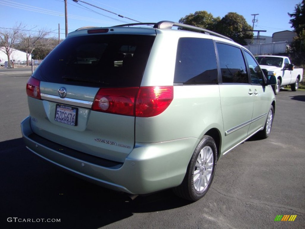 2007 Sienna XLE Limited - Silver Pine Mica / Stone photo #7
