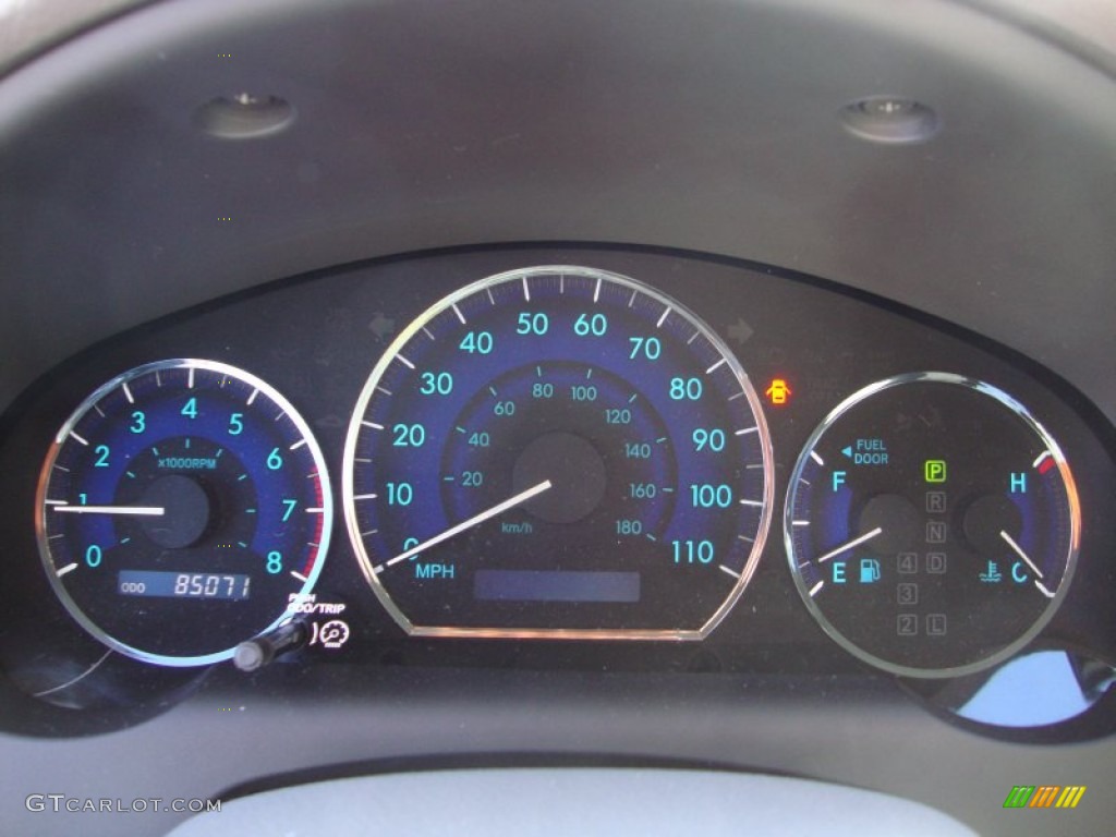 2007 Toyota Sienna XLE Limited Gauges Photo #90825369