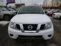 2012 Avalanche White Nissan Frontier SV Crew Cab 4x4  photo #2