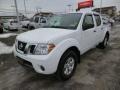 2012 Avalanche White Nissan Frontier SV Crew Cab 4x4  photo #3