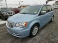 2012 Crystal Blue Pearl Chrysler Town & Country Touring - L  photo #2