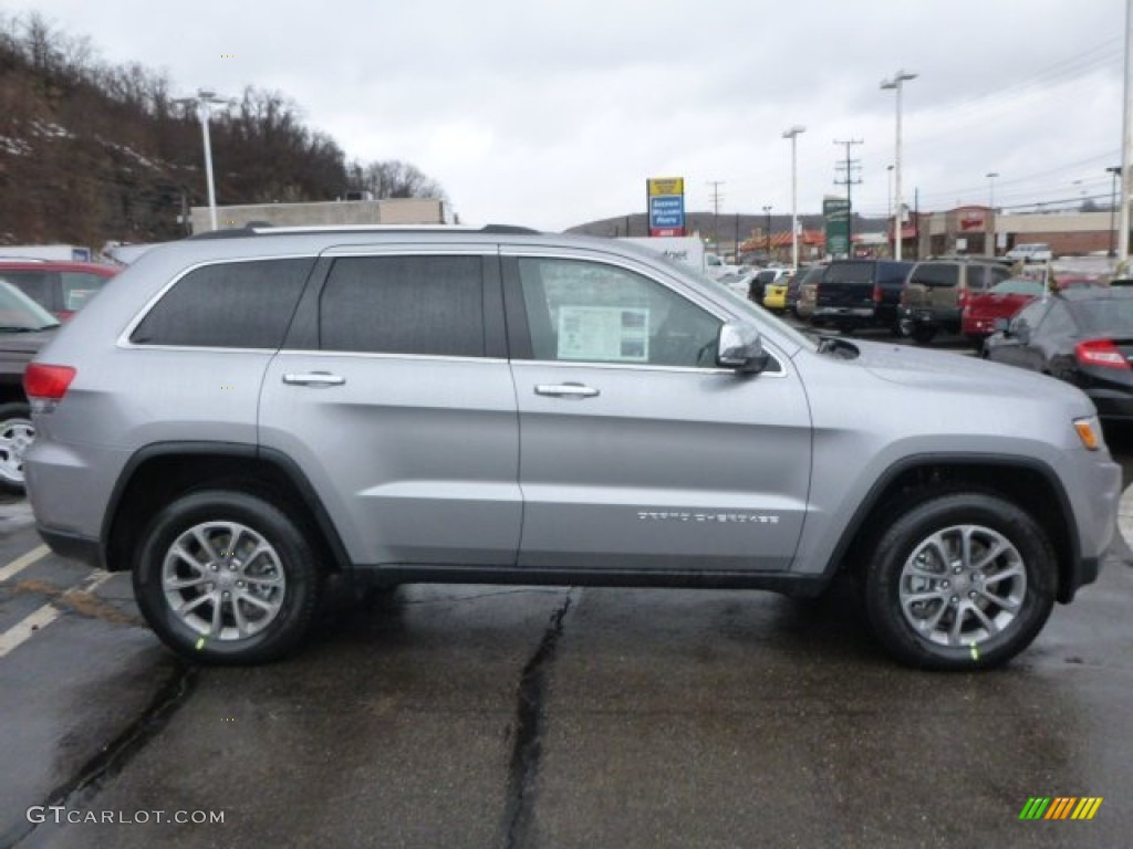 2014 Grand Cherokee Limited 4x4 - Billet Silver Metallic / Morocco Black photo #6