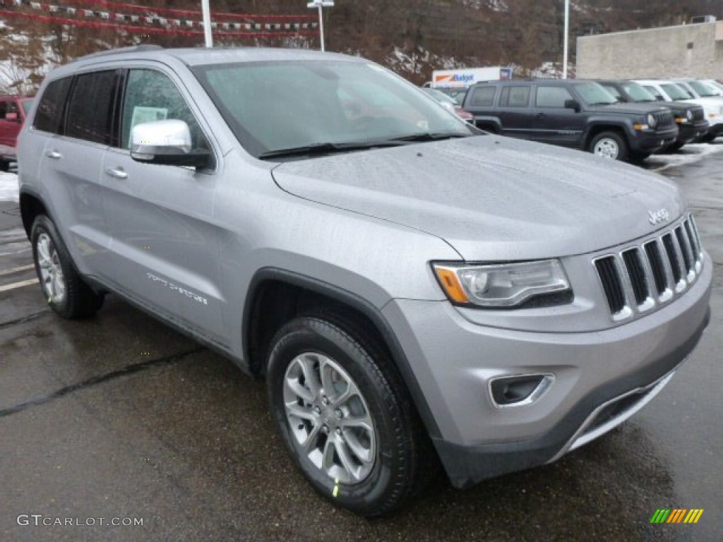 Billet Silver Metallic 2014 Jeep Grand Cherokee Limited 4x4 Exterior Photo #90827610