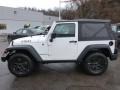 2014 Bright White Jeep Wrangler Willys Wheeler 4x4  photo #2