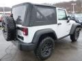 2014 Bright White Jeep Wrangler Willys Wheeler 4x4  photo #5