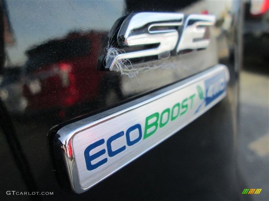 2013 Escape SE 1.6L EcoBoost 4WD - Tuxedo Black Metallic / Charcoal Black photo #5