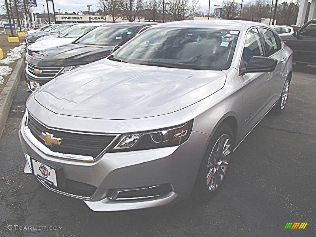 2014 Impala LS - Silver Ice Metallic / Jet Black/Dark Titanium photo #1