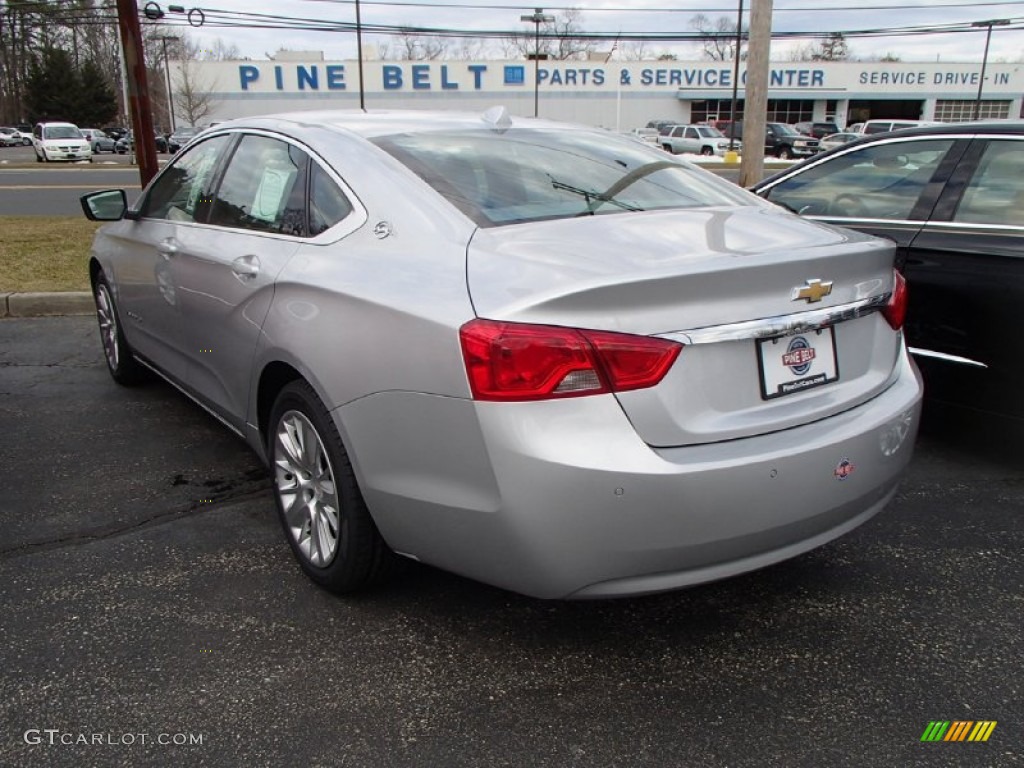 2014 Impala LS - Silver Ice Metallic / Jet Black/Dark Titanium photo #2