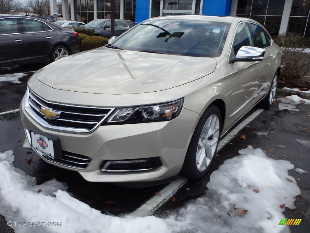 2014 Impala LTZ - Champagne Silver Metallic / Jet Black photo #1