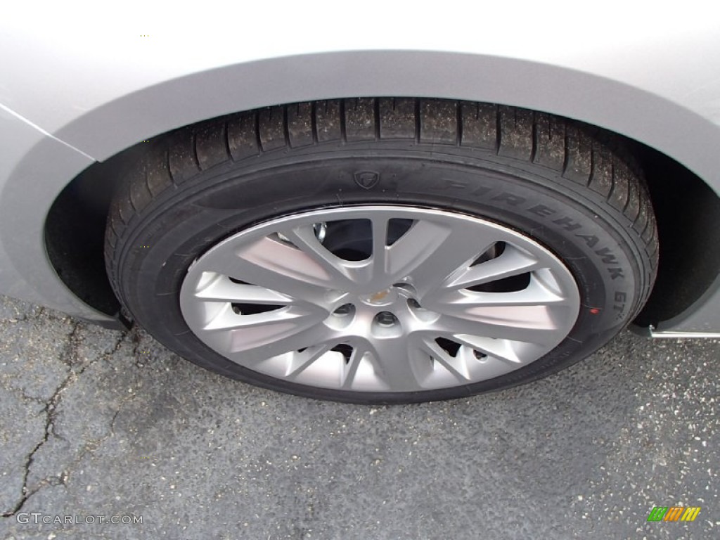 2014 Impala LS - Silver Ice Metallic / Jet Black/Dark Titanium photo #12
