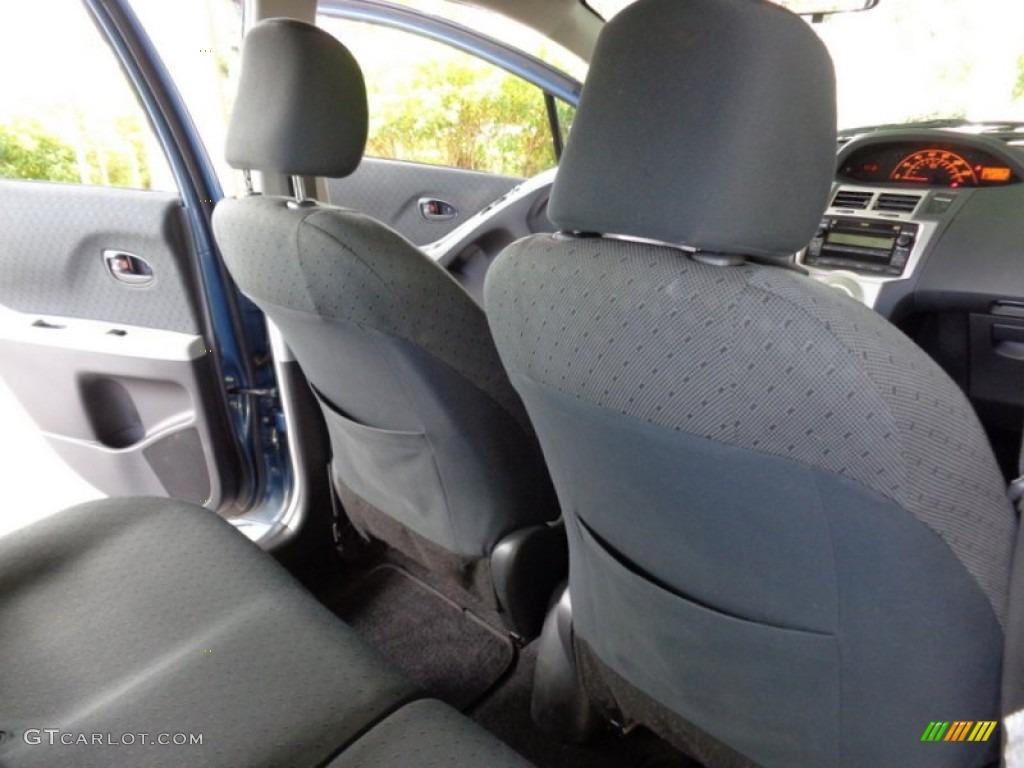 2009 Yaris 5 Door Liftback - Bayou Blue Pearl / Dark Charcoal photo #24