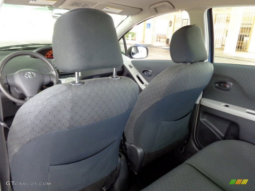 2009 Yaris 5 Door Liftback - Bayou Blue Pearl / Dark Charcoal photo #28