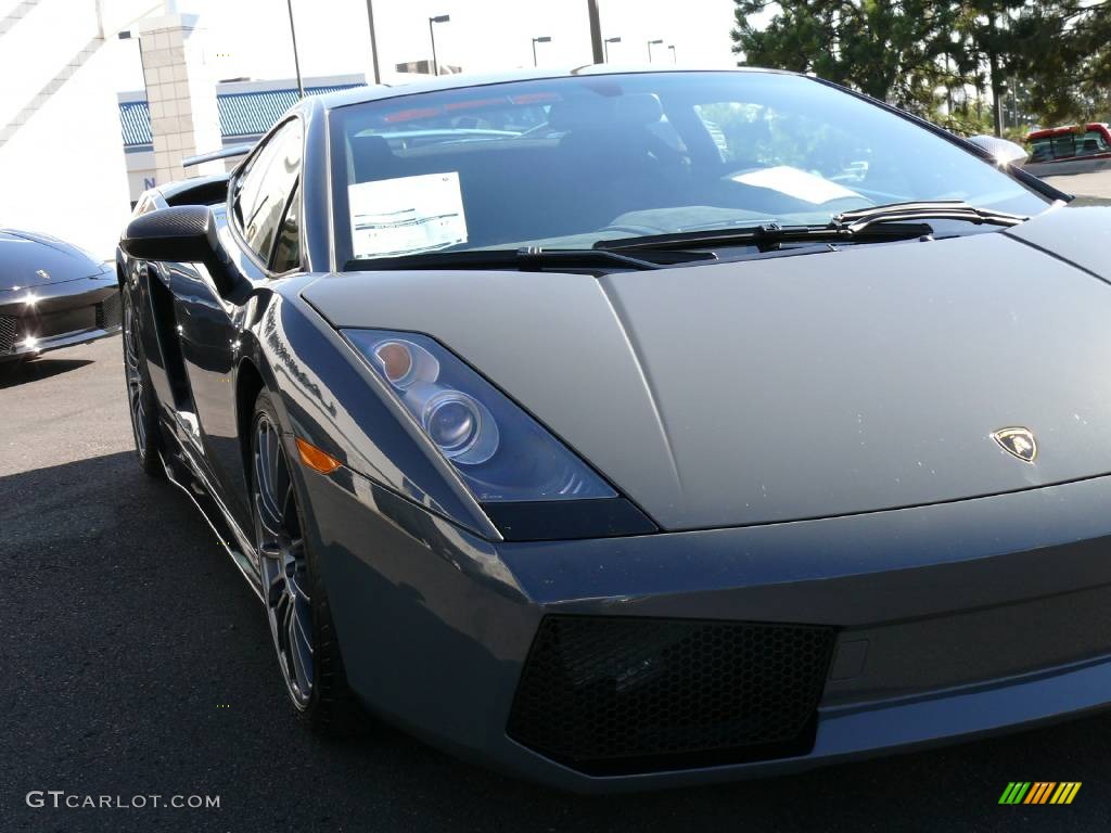 2008 Gallardo Superleggera - Grigio Telesto Metallic (Grey) / Nero Superleggera photo #32