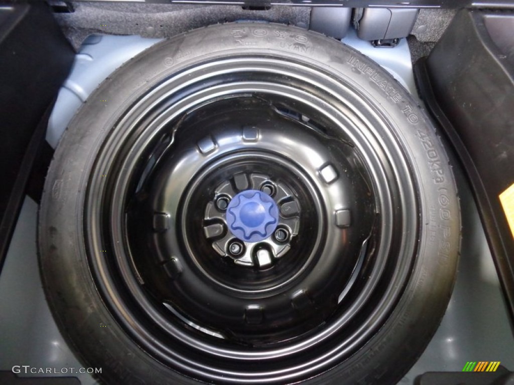 2009 Yaris 5 Door Liftback - Bayou Blue Pearl / Dark Charcoal photo #71