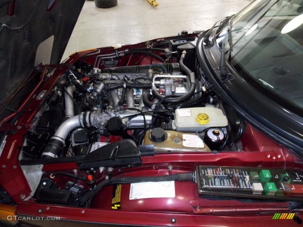 1993 900 Turbo Convertible - Ruby Red Pearl Metallic / Beige photo #37