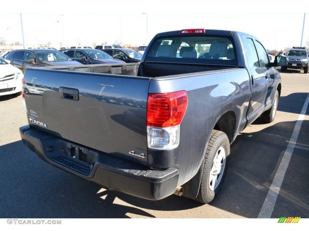2010 Tundra Double Cab 4x4 - Slate Gray Metallic / Graphite Gray photo #2