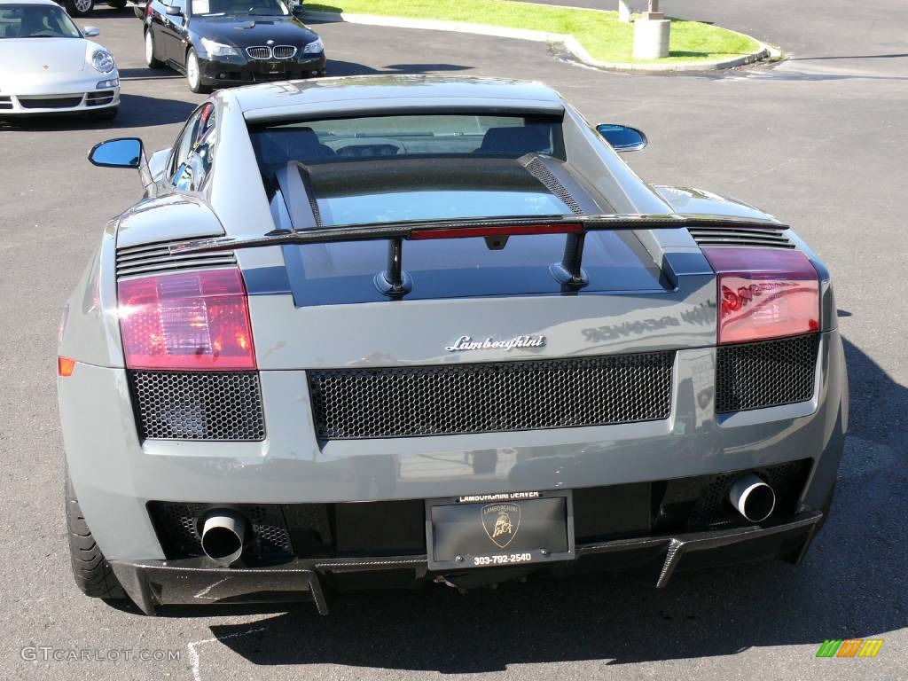 2008 Gallardo Superleggera - Grigio Telesto Metallic (Grey) / Nero Superleggera photo #34